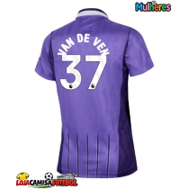 Camisa de Futebol Tottenham Hotspur Micky van de Ven #37 Equipamento Alternativo Mulheres 2026-27 Manga Curta